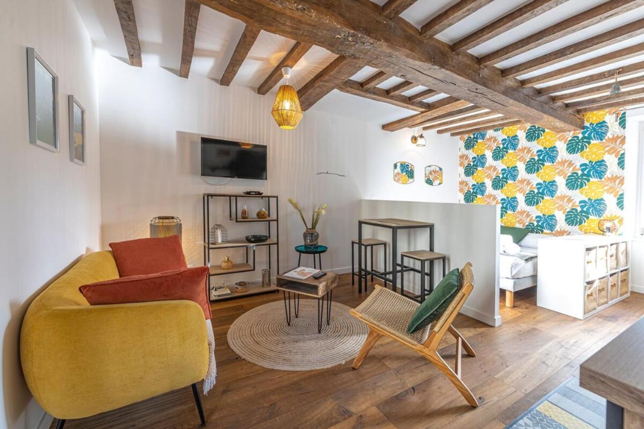 생말로 Le Petit Vauban - Petit Cocon Renove - Proche 아파트 외부 사진