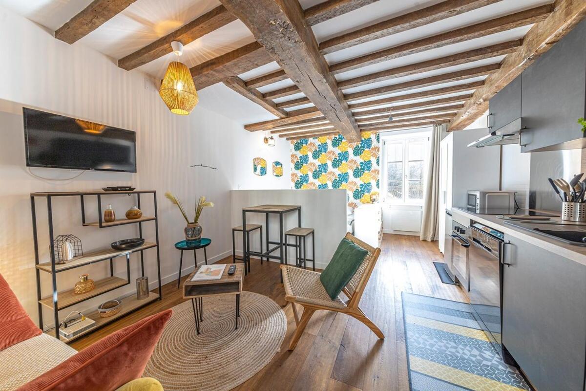 생말로 Le Petit Vauban - Petit Cocon Renove - Proche 아파트 외부 사진